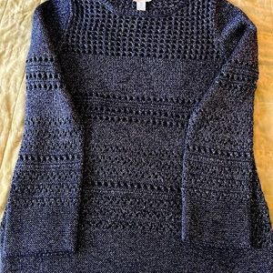 Chicos sweater - open work detail